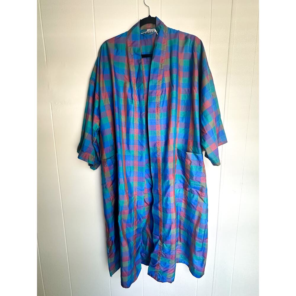 Vintage 100% Silk Robe